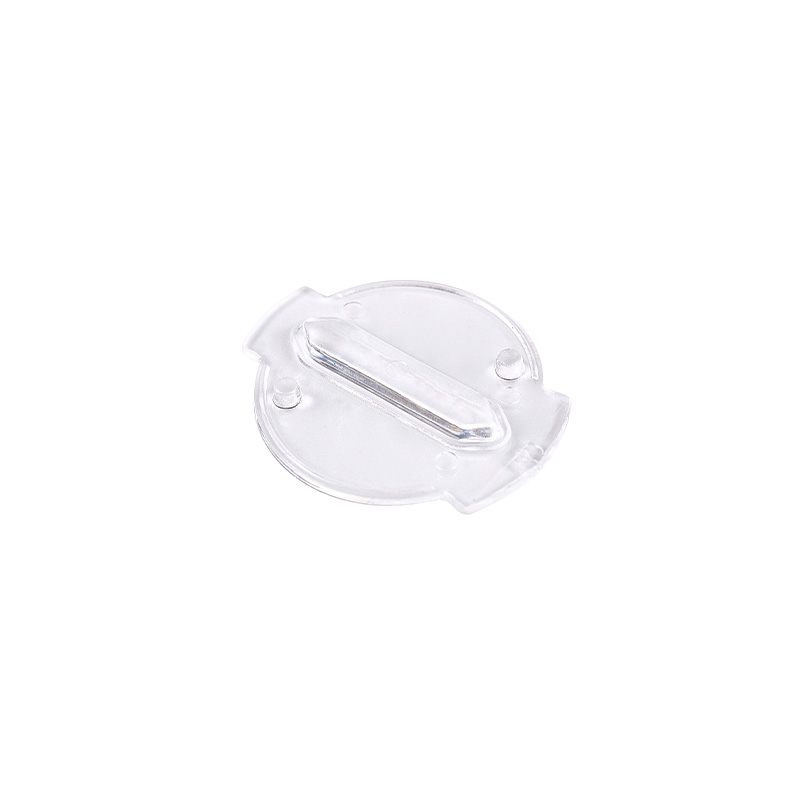 Medisinsk gjennomsiktig PC roterende plate Nedre deksel-A Type Injection Molding Accessories